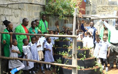 WEMA Launches Vertical Kitchen Garden to Boost Nutrition and Learning at Daisy Learning Centre, Githurai